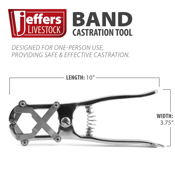 Jeffers Band Castration Tool for Livestock