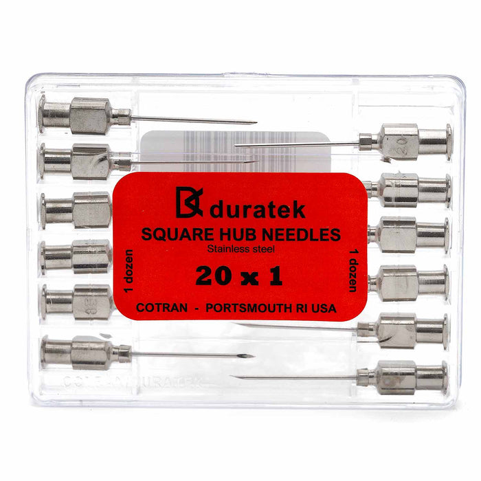 Jeffers Stainless Steel Veterinary Needles, 12 Pack