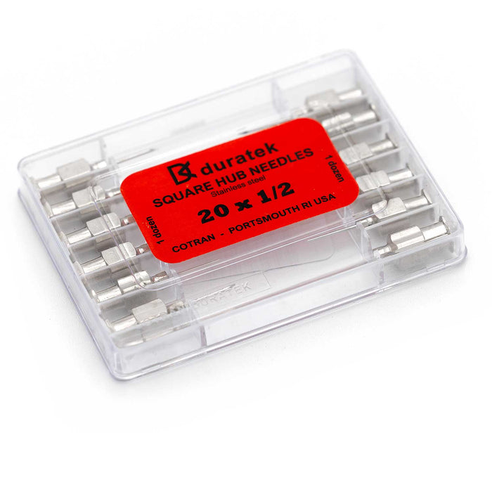 Jeffers Stainless Steel Veterinary Needles, 12 Pack