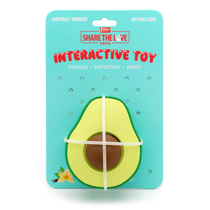 Jeffers Floating Natural Rubber Dog Chew Toy with Vanilla Scent for Dental Health and Water Play