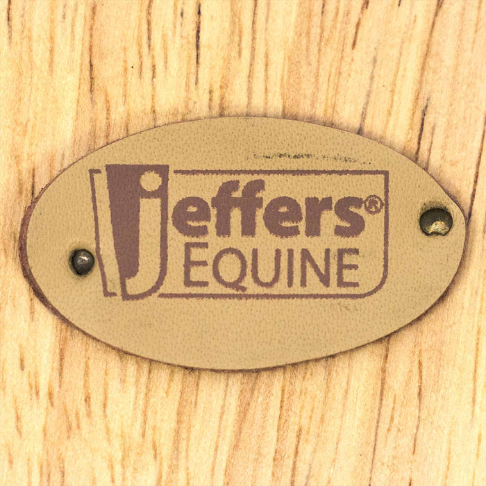 Jeffers Wooden Curved Dandy Brush with Mexican Fiber Bristles