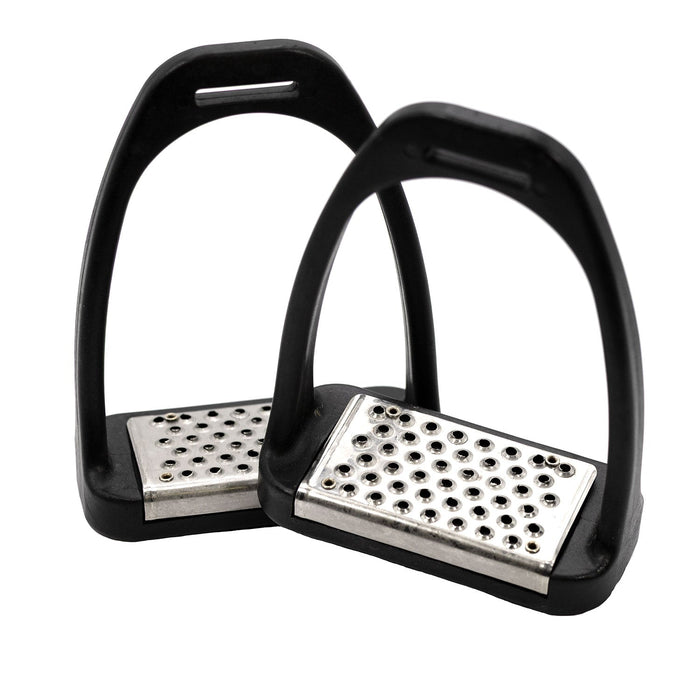 Jeffers Uniquely English Composite Stirrup Irons with Stainless Steel Pads