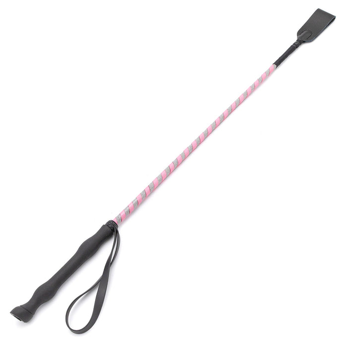 Jeffers Glitter Ribbon 26 Inch Riding Crop