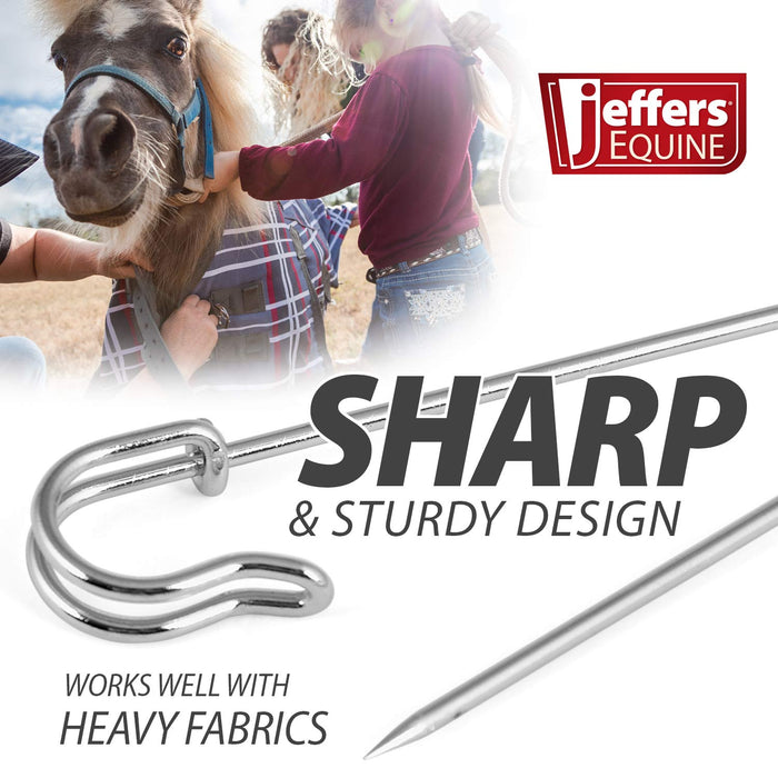 Jeffers Jumbo Multi-Purpose Blanket Pins, 10-Pack