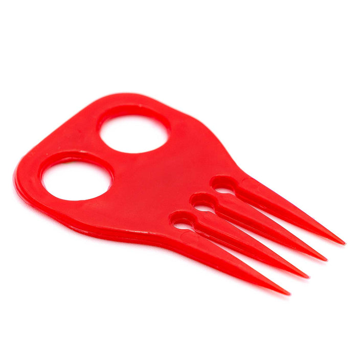 Jeffers Horse Braiding Comb – Durable Plastic Mane Braiding and Banding Tool