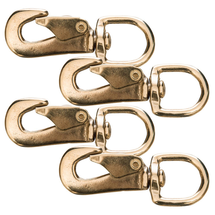 Jeffers Solid Brass Spring Snap