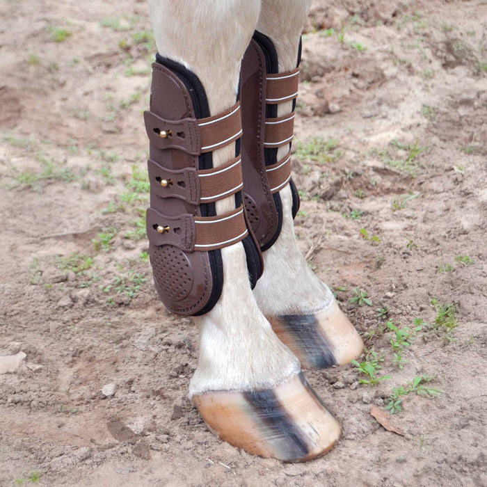 Jeffers Uniquely English Horse Tendon Boots, 2-Pack