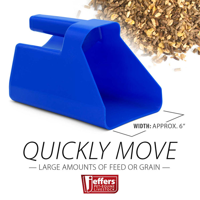 Jeffers 3 Quart Super Scoop for Grain or Feed