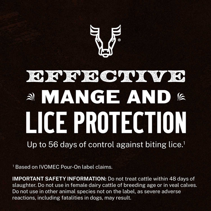 Ivomec Pour-On Cattle Wormer