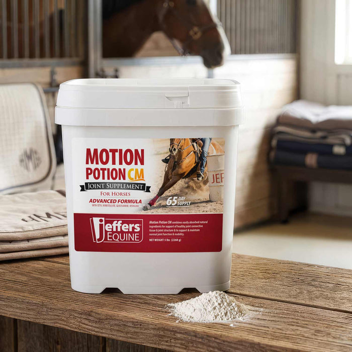 Jeffers Motion Potion CM Advanced Joint Formula Powder Supplement for Horses