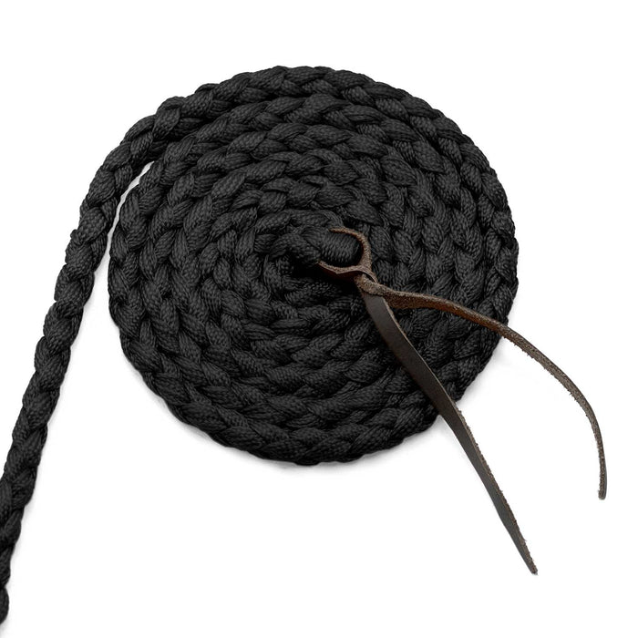 Jeffers Braided Mule Tape Halter with 10' Lead for Horses
