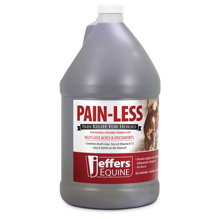 Jeffers Pain-Less Pain Relief Liquid for Horses