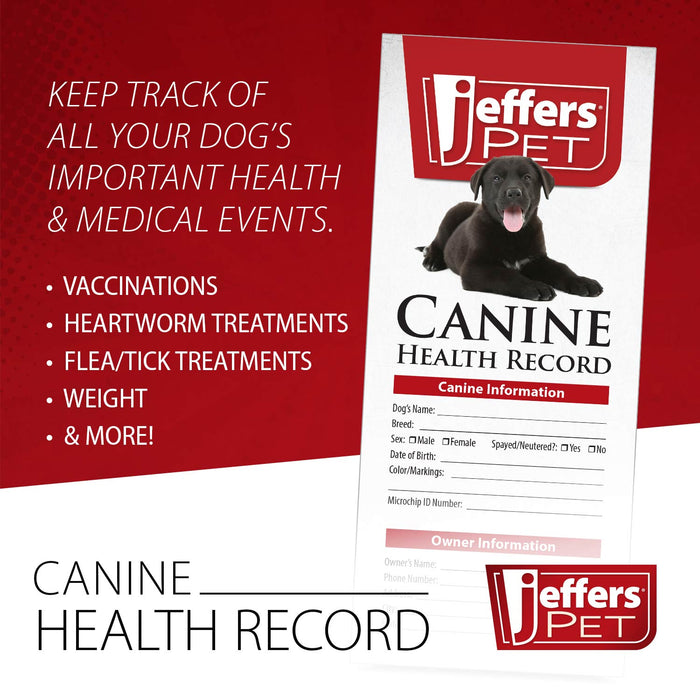Jeffers Dog Health Record