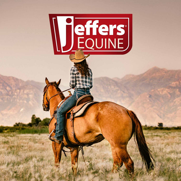 Jeffers LuxeLeather Heavy Oiled Split Reins for Horses