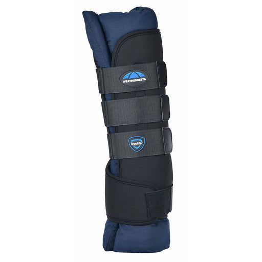 WeatherBeeta Tough-Tec Stable Boot Wraps Color BLACK/NAVY
