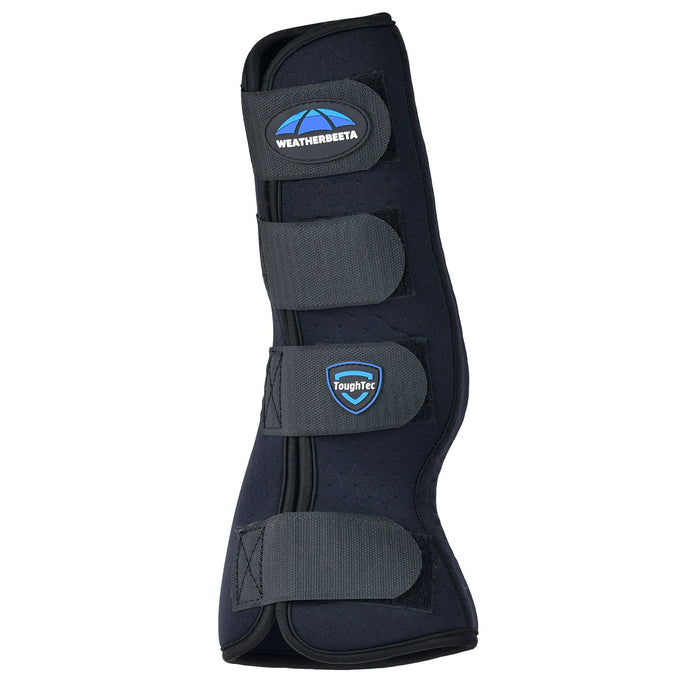 WeatherBeeta Tough-Tec Turnout Boots Color BLACK/BLUE