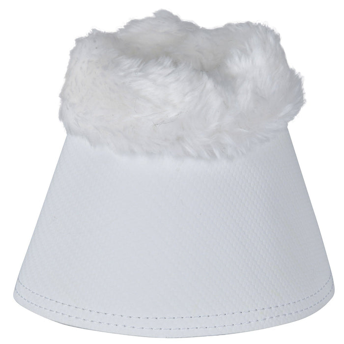 WeatherBeeta Tough-Tec Fleece Trim Bell Boots Color WHITE