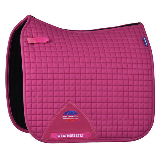 WeatherBeeta Prime Air-Tec Dressage Saddle Pad Color BRIGHT MAGENTA