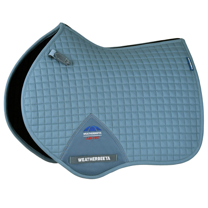 WeatherBeeta Prime Air-Tec Jump Shaped Saddle Pad Color WASHED DENIM