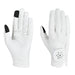 Dublin Everyday Bling Riding Gloves Color WHITE