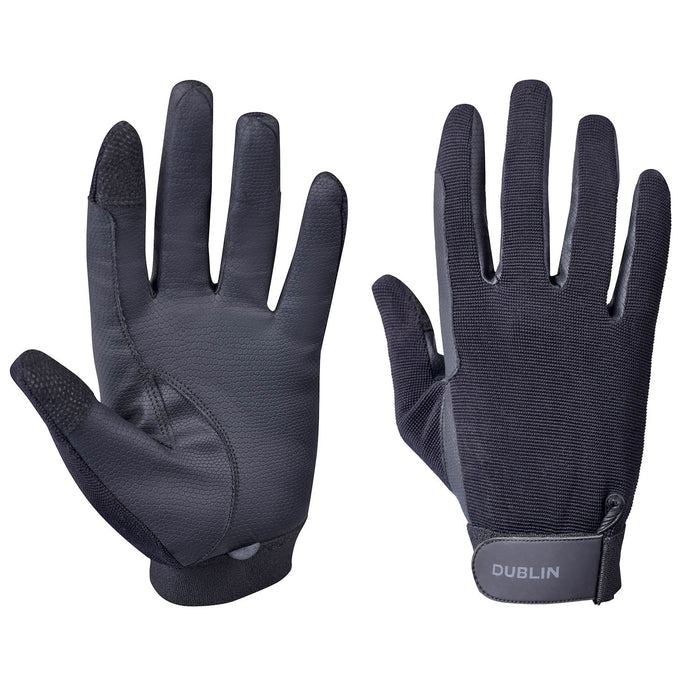 Dublin All Seasons Riding Gloves II Color BLACK