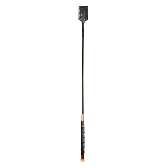 Dublin Rose Gold Jumping Crop Black/Rose, 25.5, Black/Rose Gold Color BLACK/ROSE GOLD