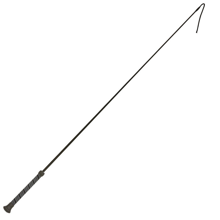 Dublin Dressage Whip Deluxe With Non-Slip Grip Color BLACK
