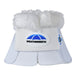 WeatherBeeta Tough-Tec Impact Fleece Trim Bell Boots Color WHITE/WHITE