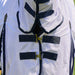WeatherBeeta Saxon Combo Neck Mesh Fly Sheet with Belly Wrap, Technicolor Horses Color white