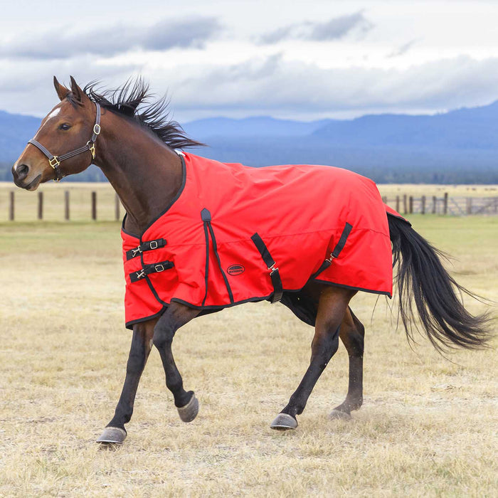 WeatherBeeta ComFITec Original Standard Neck Turnout Blanket Color Red