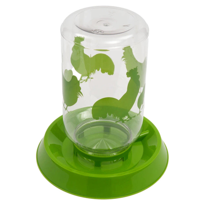 Lixit Chicken Waterer/Feeder with Reversible Base