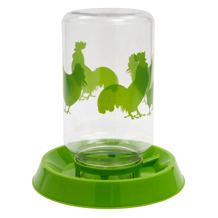 Lixit Chicken Waterer/Feeder with Reversible Base