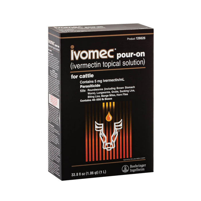 Ivomec Pour-On Cattle Wormer