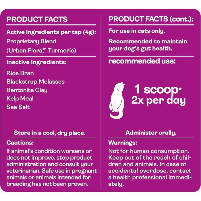 Kitty Gut 3-in-1 Pre + Pro + Postbiotic Supplement for Cats