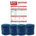 Jefers Horse Fleece Polo Wraps - Reusable Set of 4 and 1 Pack of Equine Health Record Color Royal Blue - 4 pcs