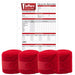 Jefers Horse Fleece Polo Wraps - Reusable Set of 4 and 1 Pack of Equine Health Record Color Red