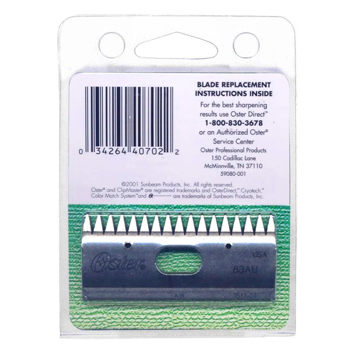 Oster Clipmaster 83AU + 84AU Blade Combo Pack
