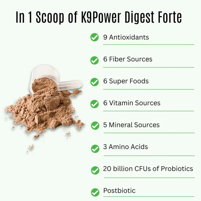 K9 Power Digest Forte Digestion & Immune Formula for Dogs