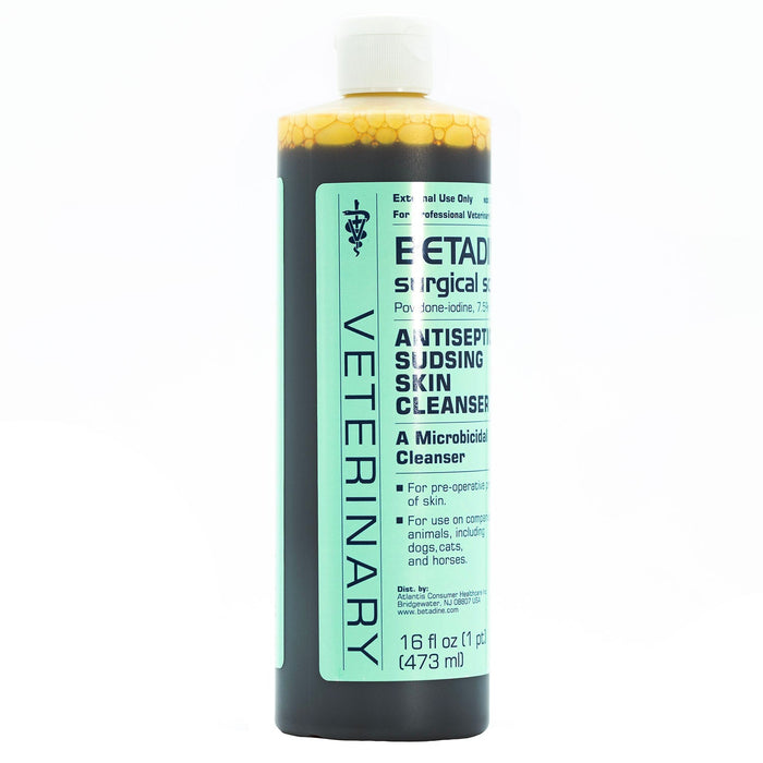 Betadine Surgical Scrub Sudsing Skin Cleanser (Povidone Iodine)