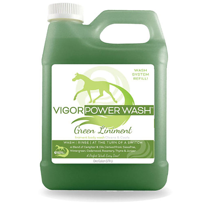 Healthy HairCares Vigor Liniment Power Wash for Horses Size Gallon