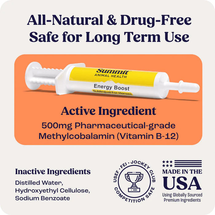 Energy Boost for Horse 3 Doses Count 
