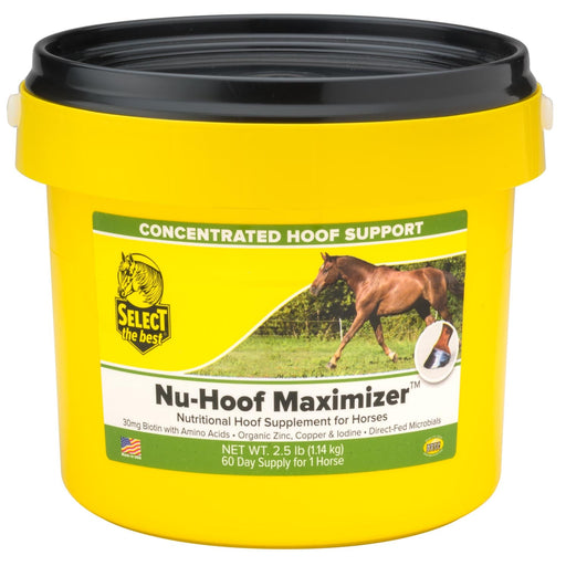 Nu-Hoof Maximizer Hoof Supplement Size 2.5 lb