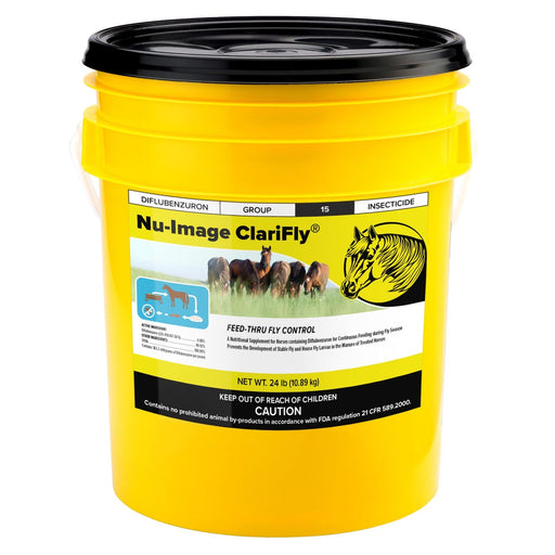 Nu-Image ClariFly Feed-Thru Fly Control Supplement Size 24 lb