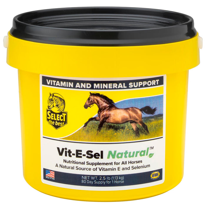 Vit-E-Sel Natural Vitamin E Supplement Size 2.5 lb
