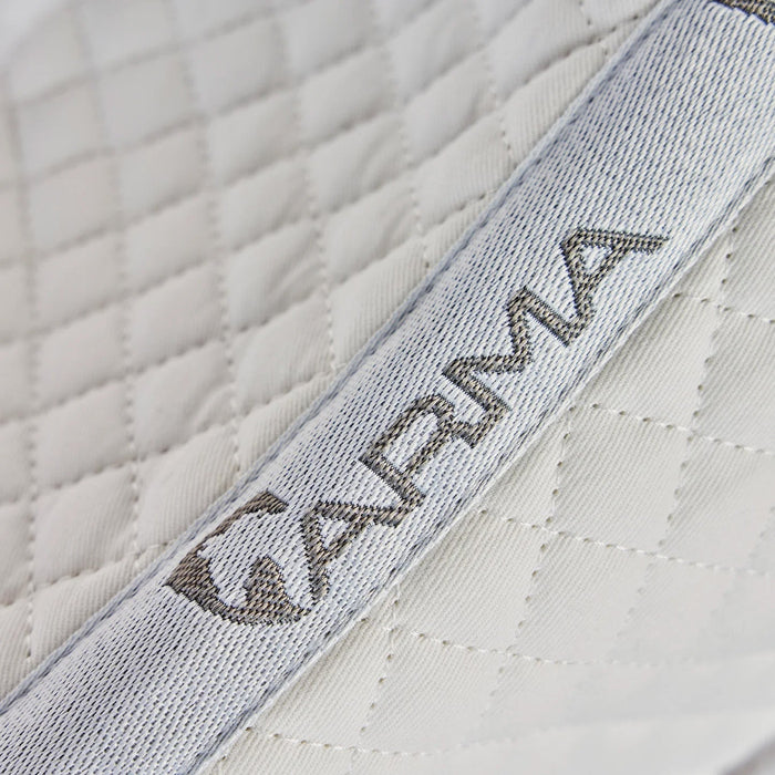 Arma SupaFleece Rimmed Shaped Saddle Pad Color White