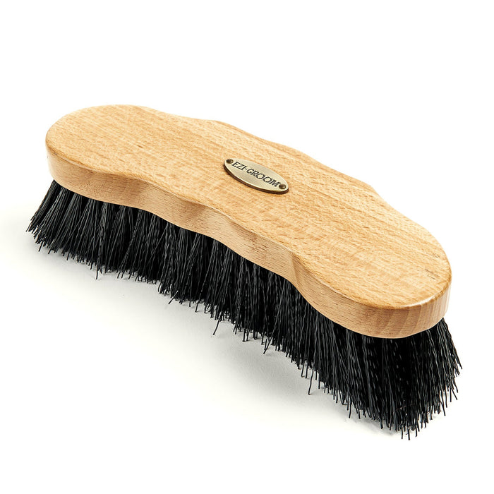 Ezi-Groom Premium Dandy Brush, Large Color Brown