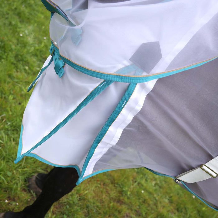 Highlander Fine Mesh Fly Sheet w/Detachable Neck Color white