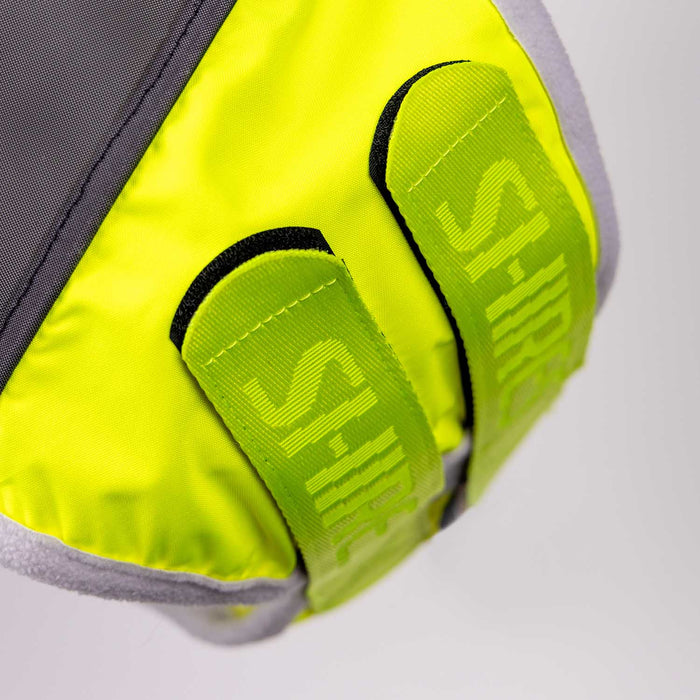 Flyguard Pro Hi-Viz Fine Mesh Fly Mask with Ears Color yellow