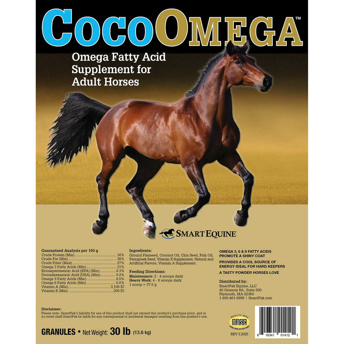 CocoOmega, Omega Fatty Acid Supplement for Horses, Granular