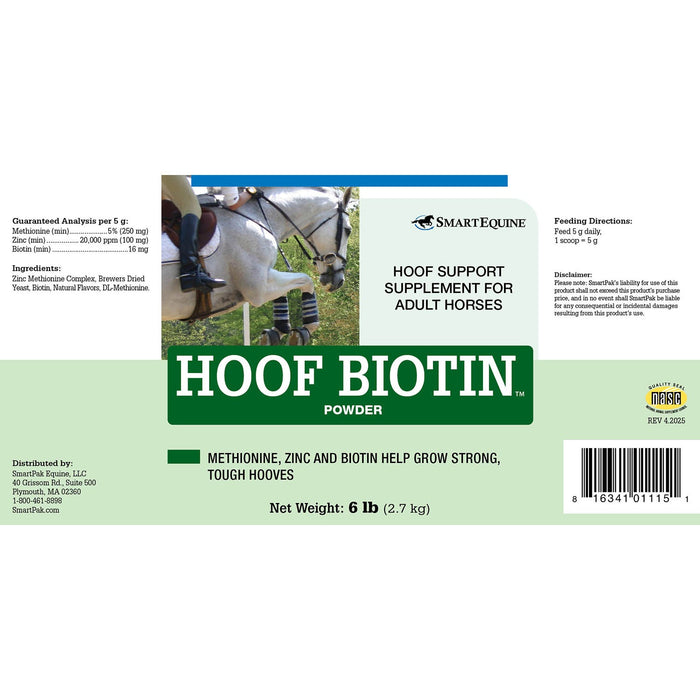 Hoof Biotin Powder, Hoof Supplement for Horses